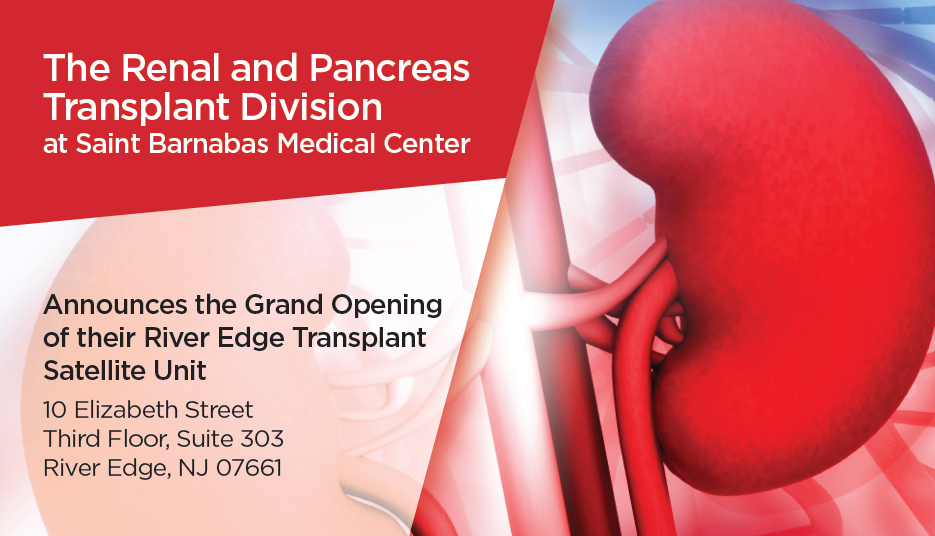 The Renal and Pancreas Transplant Division at Saint Barnabas Medical